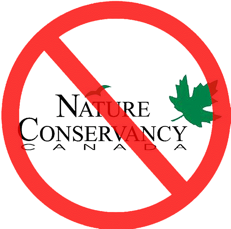 No to the Nature Conservancy of Canada